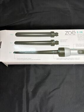Zoe Professional 3 in 1 Curl Designer Titanium Technology